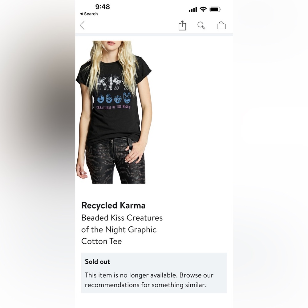 Kiss shirt